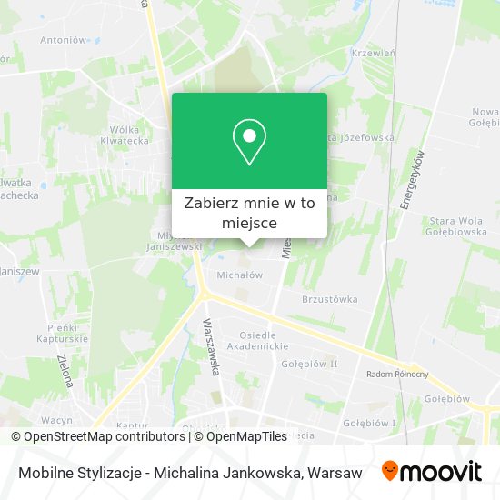 Mapa Mobilne Stylizacje - Michalina Jankowska