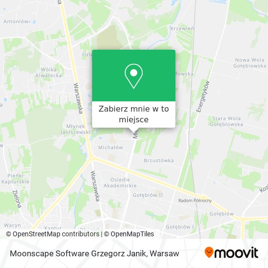 Mapa Moonscape Software Grzegorz Janik