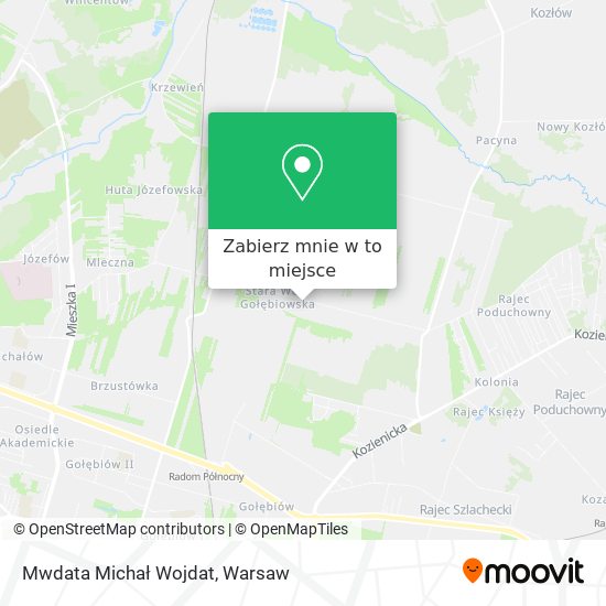 Mapa Mwdata Michał Wojdat