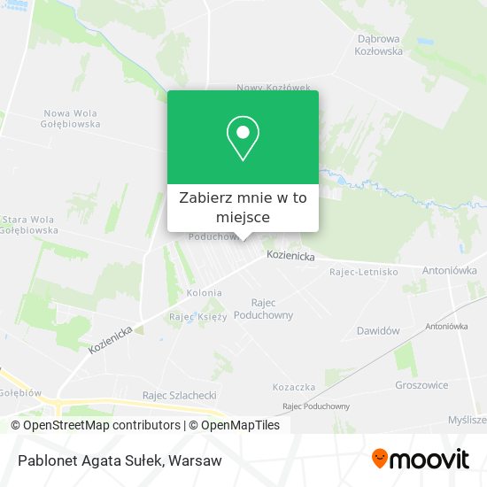 Mapa Pablonet Agata Sułek