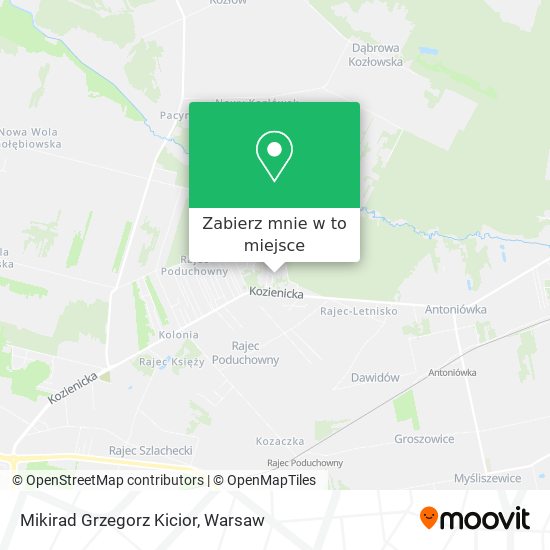 Mapa Mikirad Grzegorz Kicior