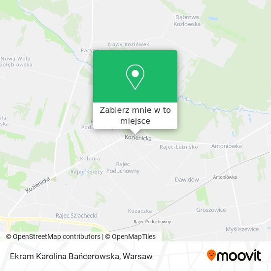 Mapa Ekram Karolina Bańcerowska