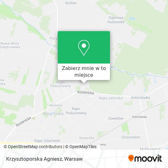 Mapa Krzysztoporska Agniesz