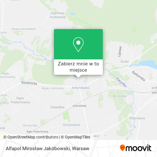 Mapa Alfapol Mirosław Jakóbowski