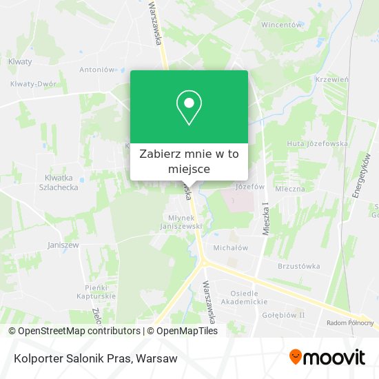 Mapa Kolporter Salonik Pras