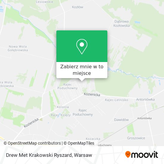 Mapa Drew Met Krakowski Ryszard