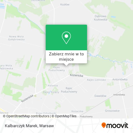 Mapa Kalbarczyk Marek