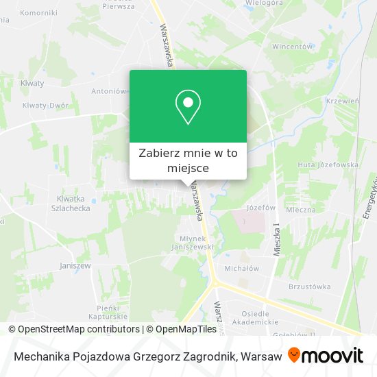 Mapa Mechanika Pojazdowa Grzegorz Zagrodnik