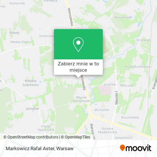 Mapa Markowicz Rafał Aster