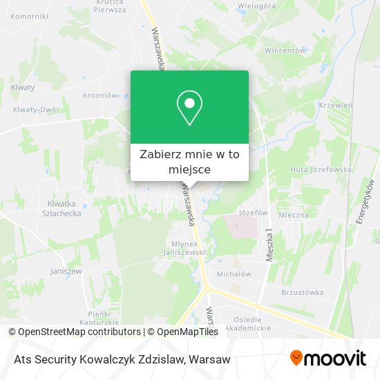 Mapa Ats Security Kowalczyk Zdzislaw