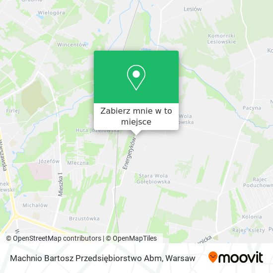 Mapa Machnio Bartosz Przedsiębiorstwo Abm