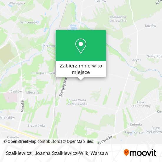 Mapa Szalkiewicz', Joanna Szalkiewicz-Wilk