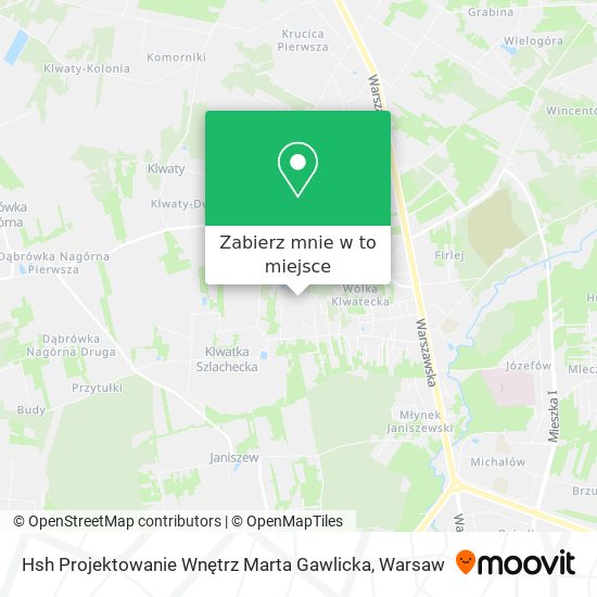 Mapa Hsh Projektowanie Wnętrz Marta Gawlicka