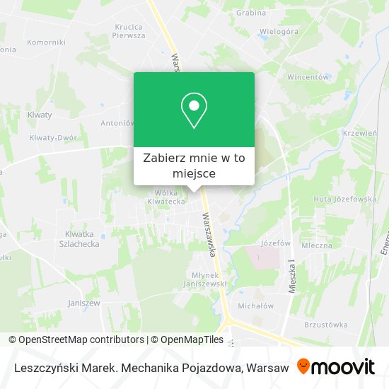 Mapa Leszczyński Marek. Mechanika Pojazdowa