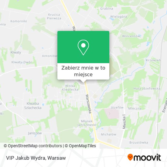 Mapa VIP Jakub Wydra