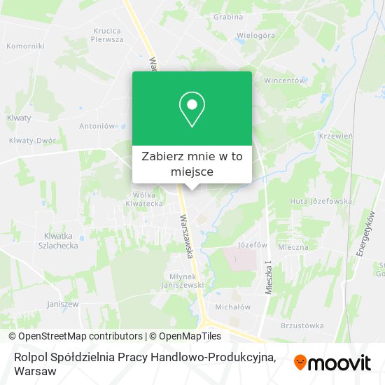 Mapa Rolpol Spółdzielnia Pracy Handlowo-Produkcyjna