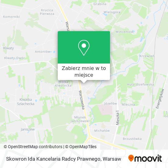 Mapa Skowron Ida Kancelaria Radcy Prawnego