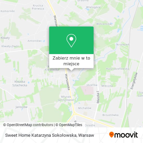 Mapa Sweet Home Katarzyna Sokołowska