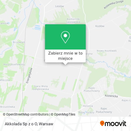 Mapa Akkolada Sp z o O