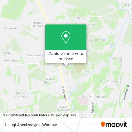 Mapa Uslugi Asenizacyjne