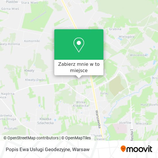 Mapa Popis Ewa Usługi Geodezyjne