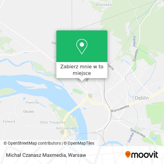 Mapa Michał Czanasz Maxmedia