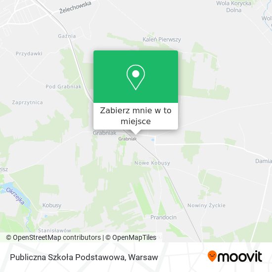 Mapa Publiczna Szkoła Podstawowa