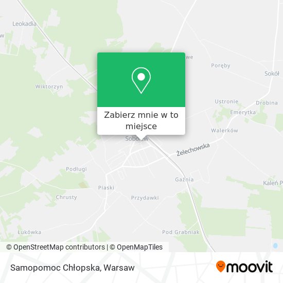 Mapa Samopomoc Chłopska