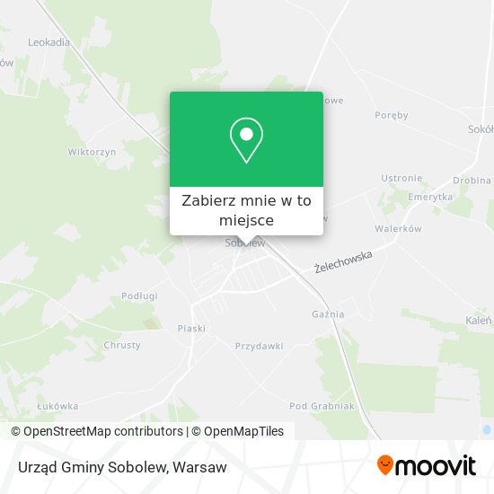 Mapa Urząd Gminy Sobolew