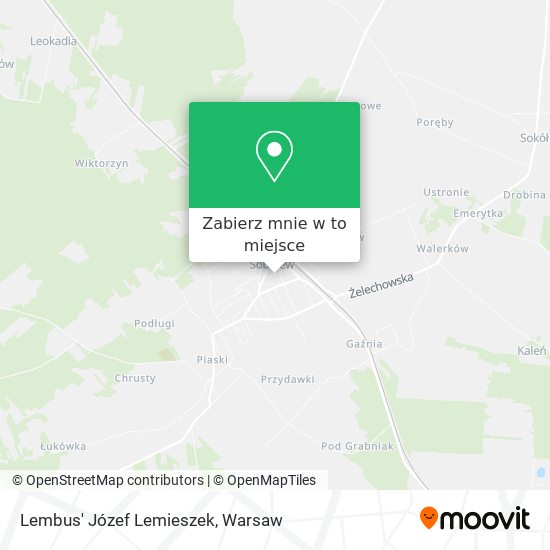 Mapa Lembus' Józef Lemieszek