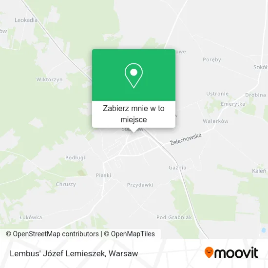 Mapa Lembus' Józef Lemieszek