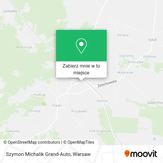 Mapa Szymon Michalik Grand-Auto