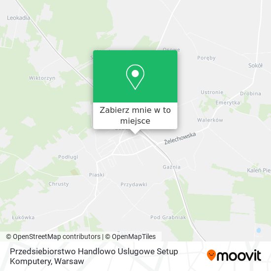 Mapa Przedsiebiorstwo Handlowo Uslugowe Setup Komputery