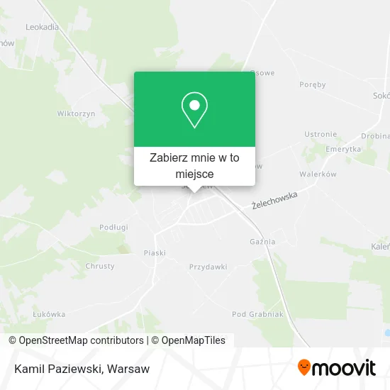 Mapa Kamil Paziewski