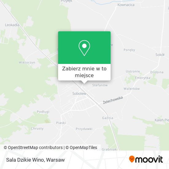 Mapa Sala Dzikie Wino