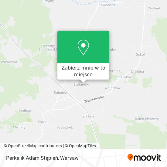 Mapa Perkalik Adam Stępień