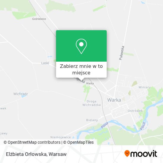 Mapa Elżbieta Orłowska