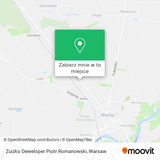 Mapa Zuizko Deweloper Piotr Romanowski