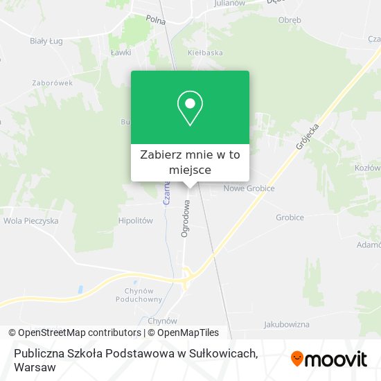 Mapa Publiczna Szkoła Podstawowa w Sułkowicach