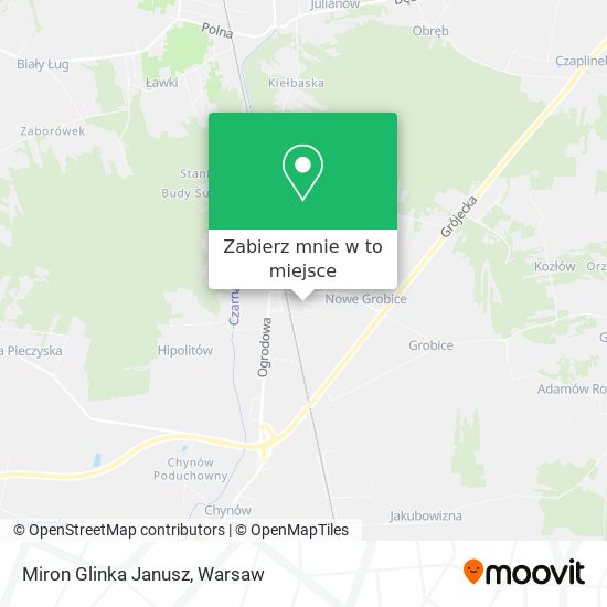 Mapa Miron Glinka Janusz