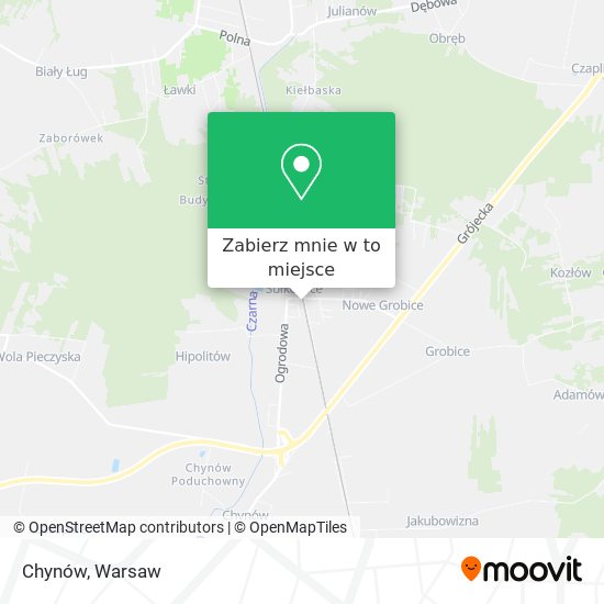 Mapa Chynów