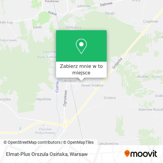 Mapa Elmat-Plus Orszula Osińska