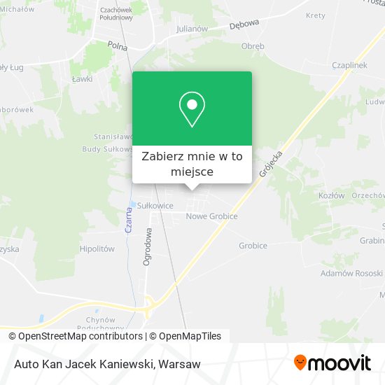 Mapa Auto Kan Jacek Kaniewski