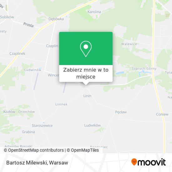 Mapa Bartosz Milewski