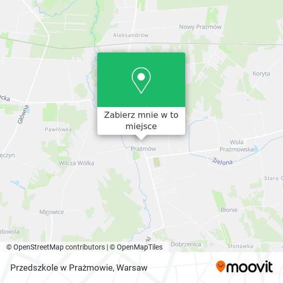 Mapa Przedszkole w Prażmowie