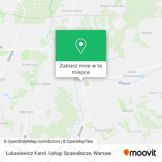 Mapa Łukasiewicz Karol. Usługi Spawalnicze