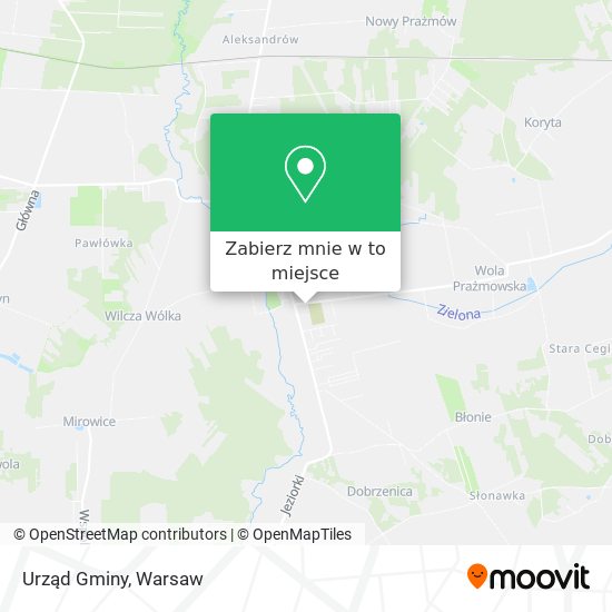 Mapa Urząd Gminy