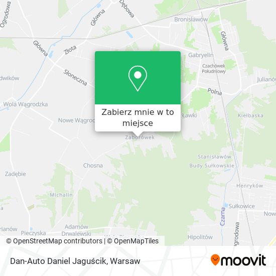 Mapa Dan-Auto Daniel Jaguścik