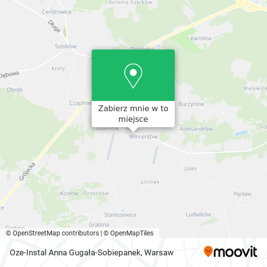 Mapa Oze-Instal Anna Gugała-Sobiepanek