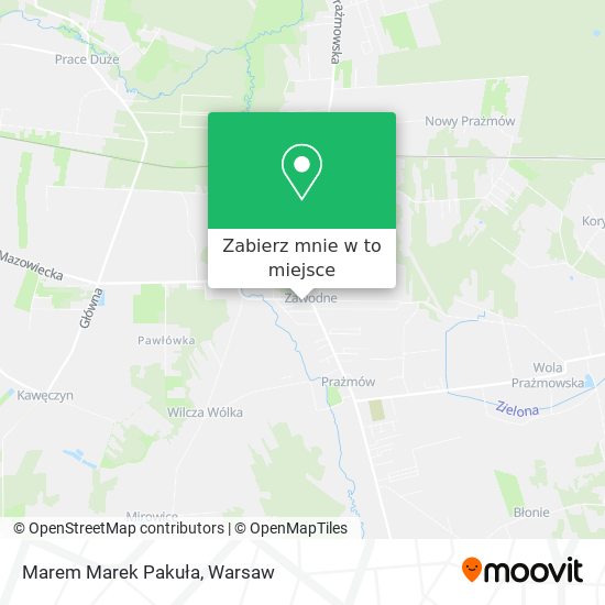 Mapa Marem Marek Pakuła